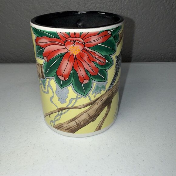 Vintage Five & Dime Black Spotted Snow Leopard Mug Cup 1988 #4068 RARE - Picture 8 of 8